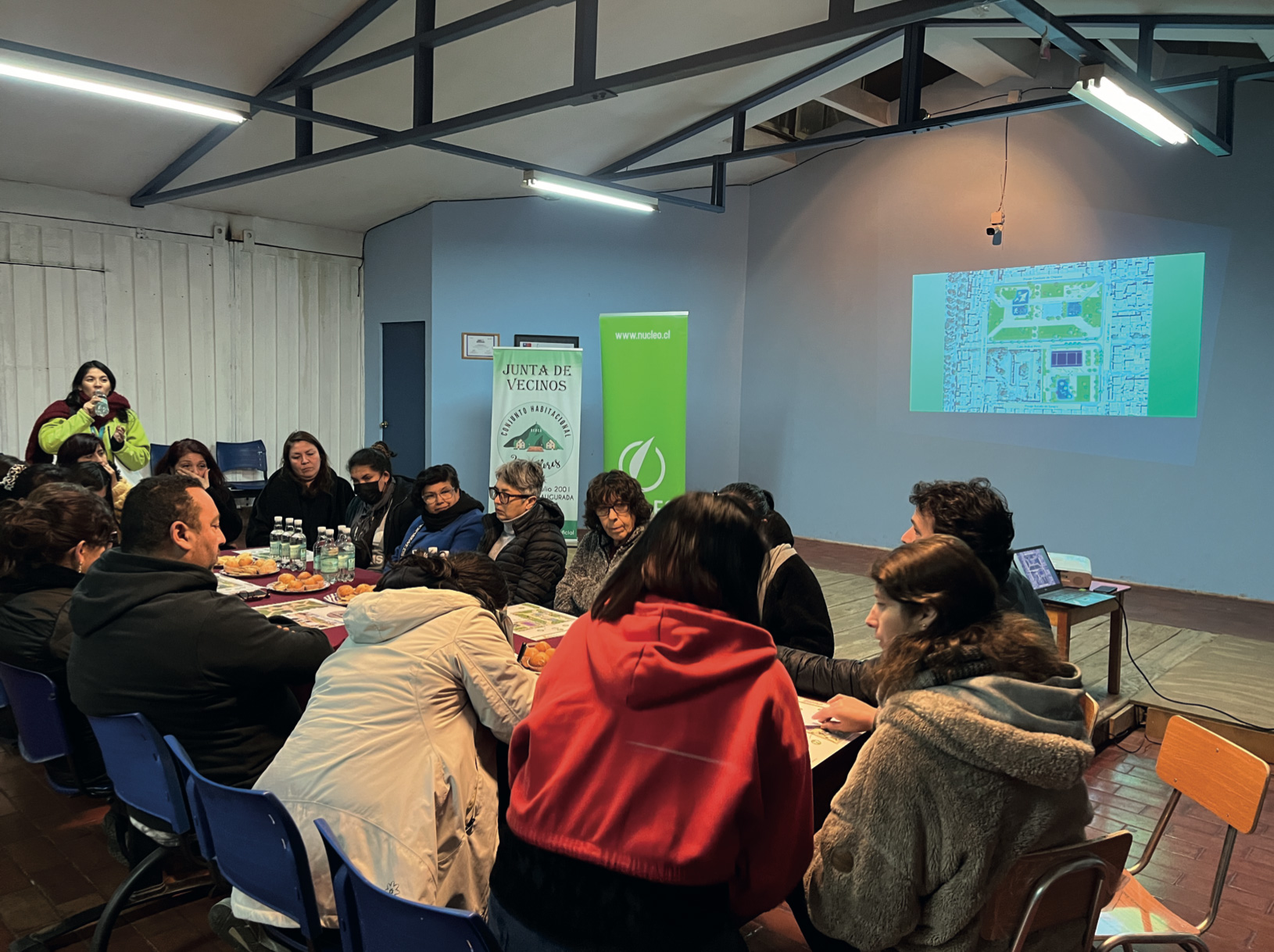 Trabajo colaborativo y comunitario con la comunidad de Renca